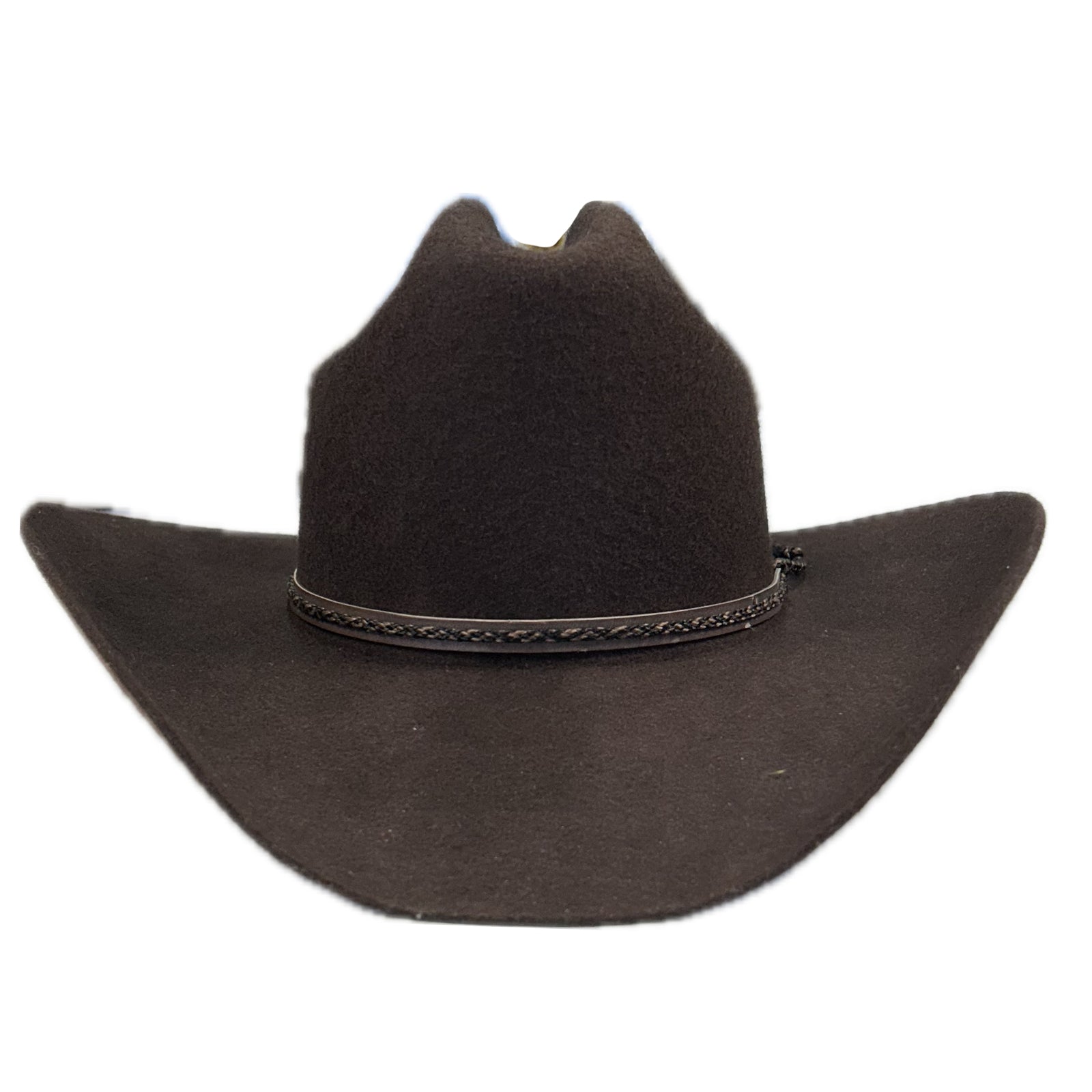 Cattleman Cowboy Brown Wool Western Cowboy Hat