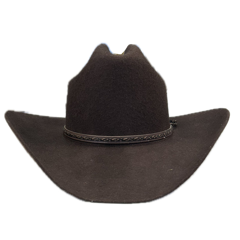 Cattleman Cowboy Brown Wool Western Cowboy Hat