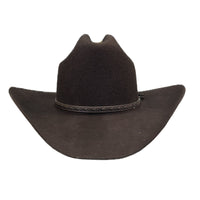 Cattleman Brown Wool Cowboy Hat