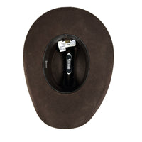Cattleman Brown Wool Cowboy Hat