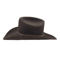 Cattleman Brown Wool Cowboy Hat