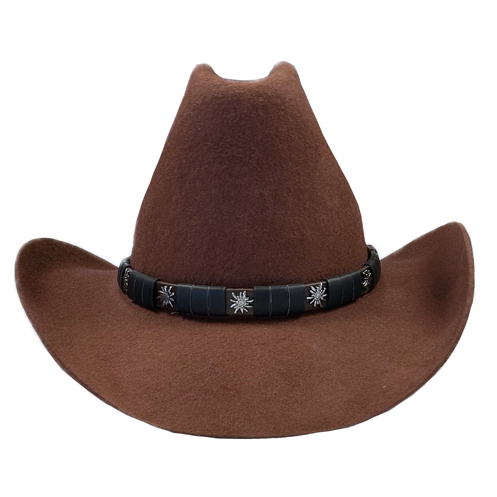 Rockmount Rust Wool Felt Cattleman Western Cowboy Hat