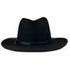 Crushable Black Felt Denver Western Cowboy Hat