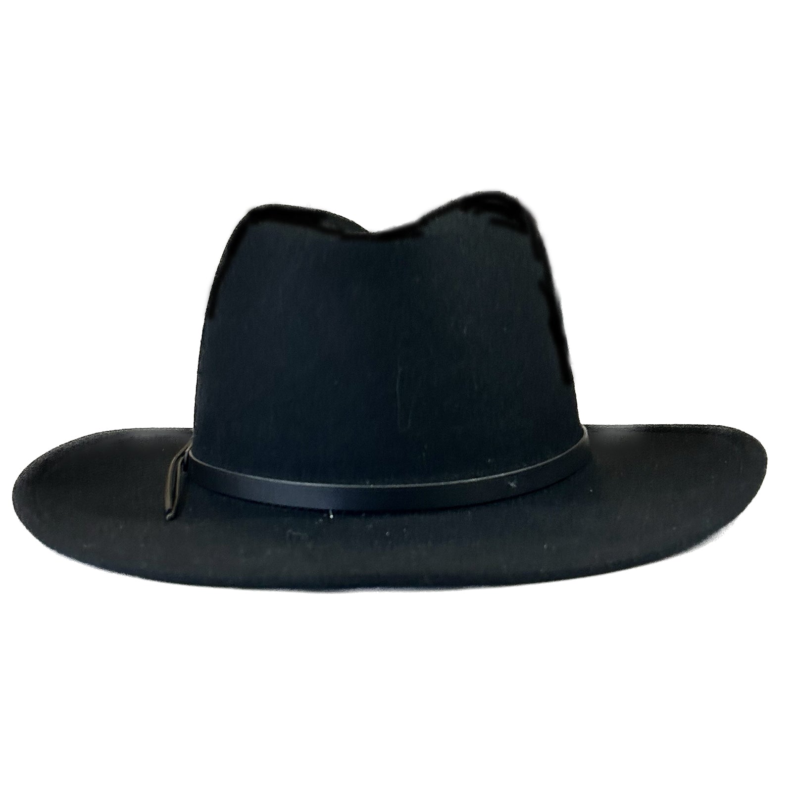 Crushable Black Felt Denver Western Cowboy Hat