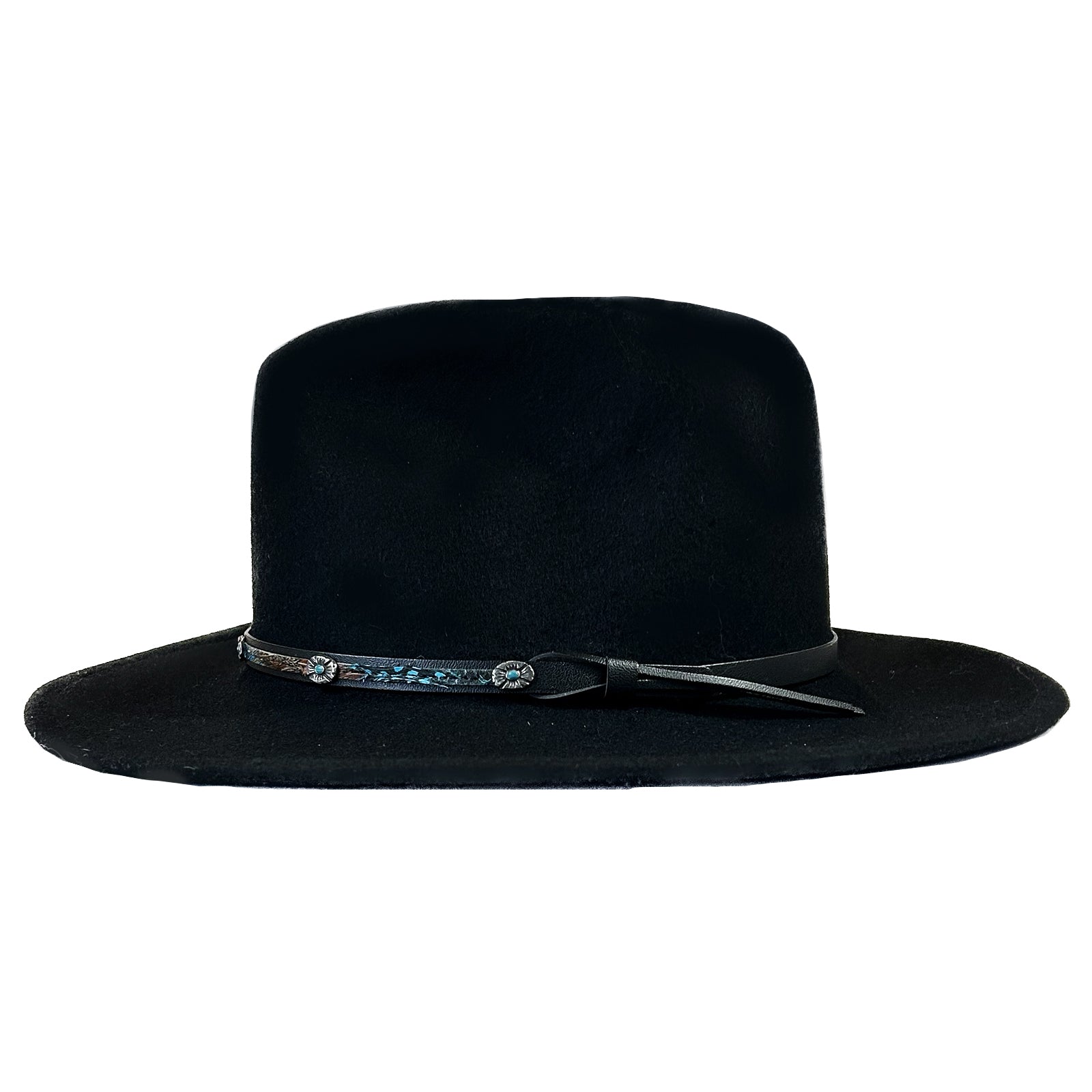 Crushable Black Felt Denver Western Cowboy Hat