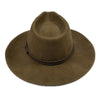 Crushable Brown Felt Denver Sorrel Western Cowboy Hat