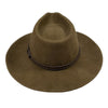 Crushable Brown Felt Denver Sorrel Western Hat