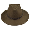 Crushable Brown Felt Denver Sorrel Western Hat
