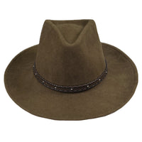 Crushable Brown Felt Denver Sorrel Western Hat