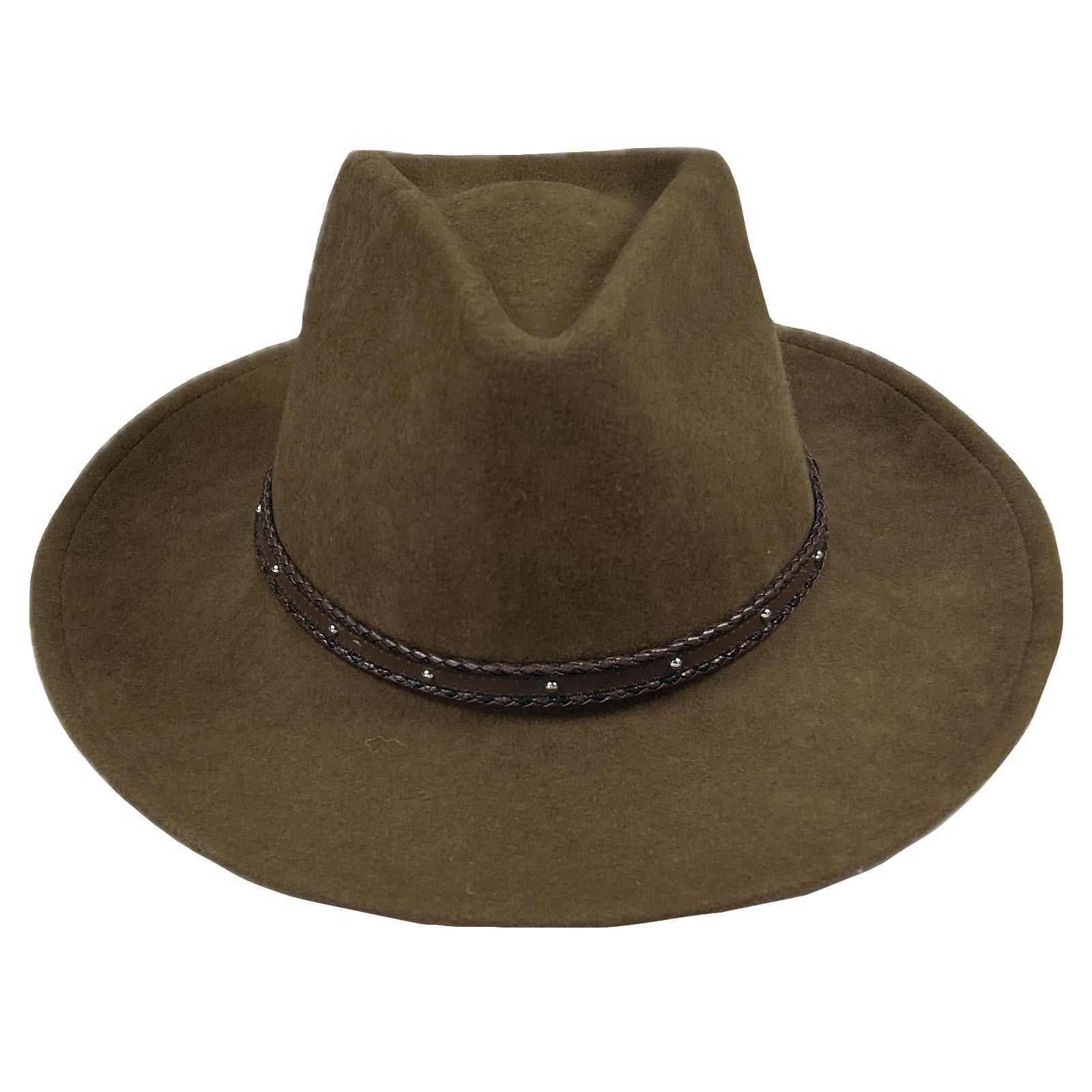 Crushable Brown Felt Denver Sorrel Western Hat
