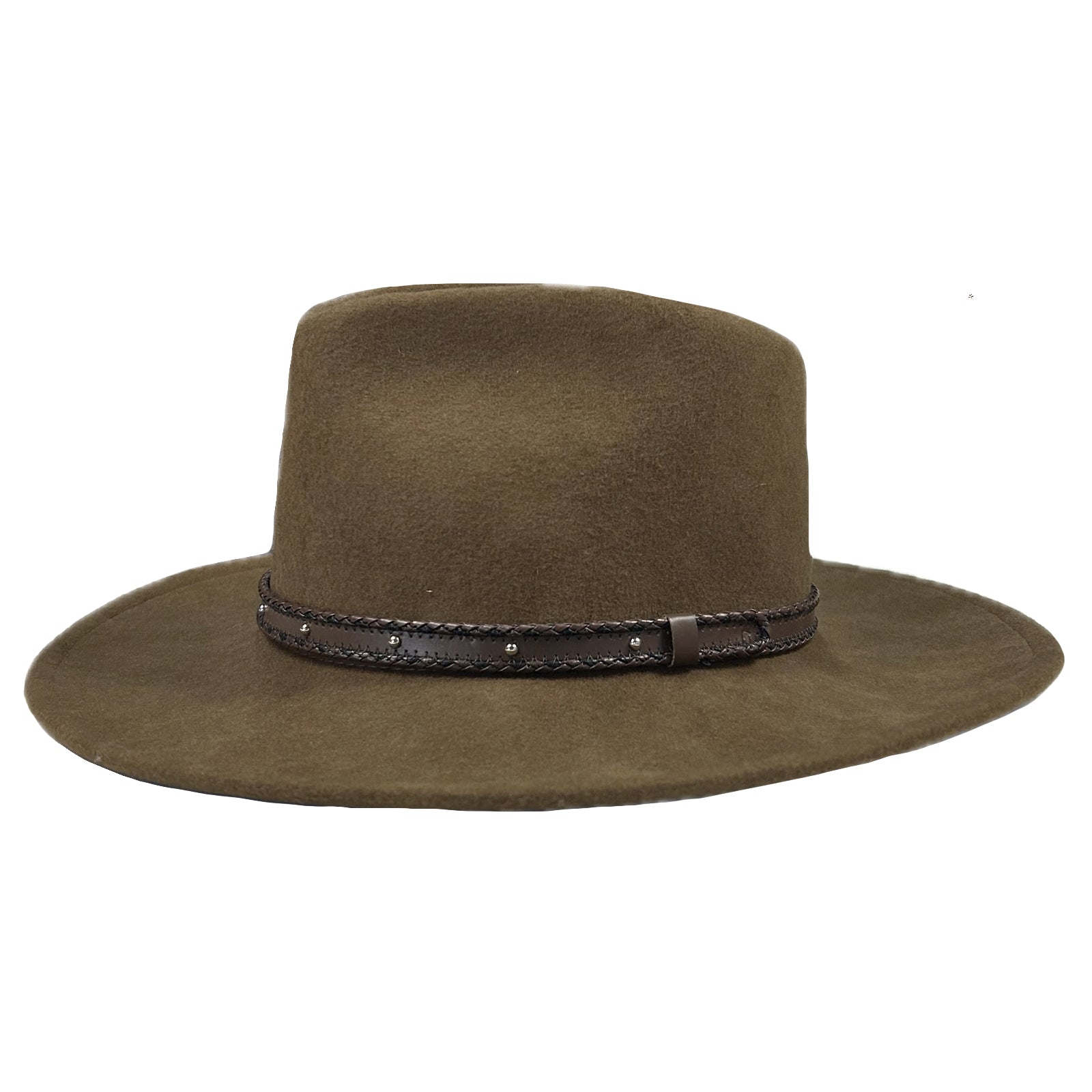 Crushable Brown Felt Denver Sorrel Western Hat
