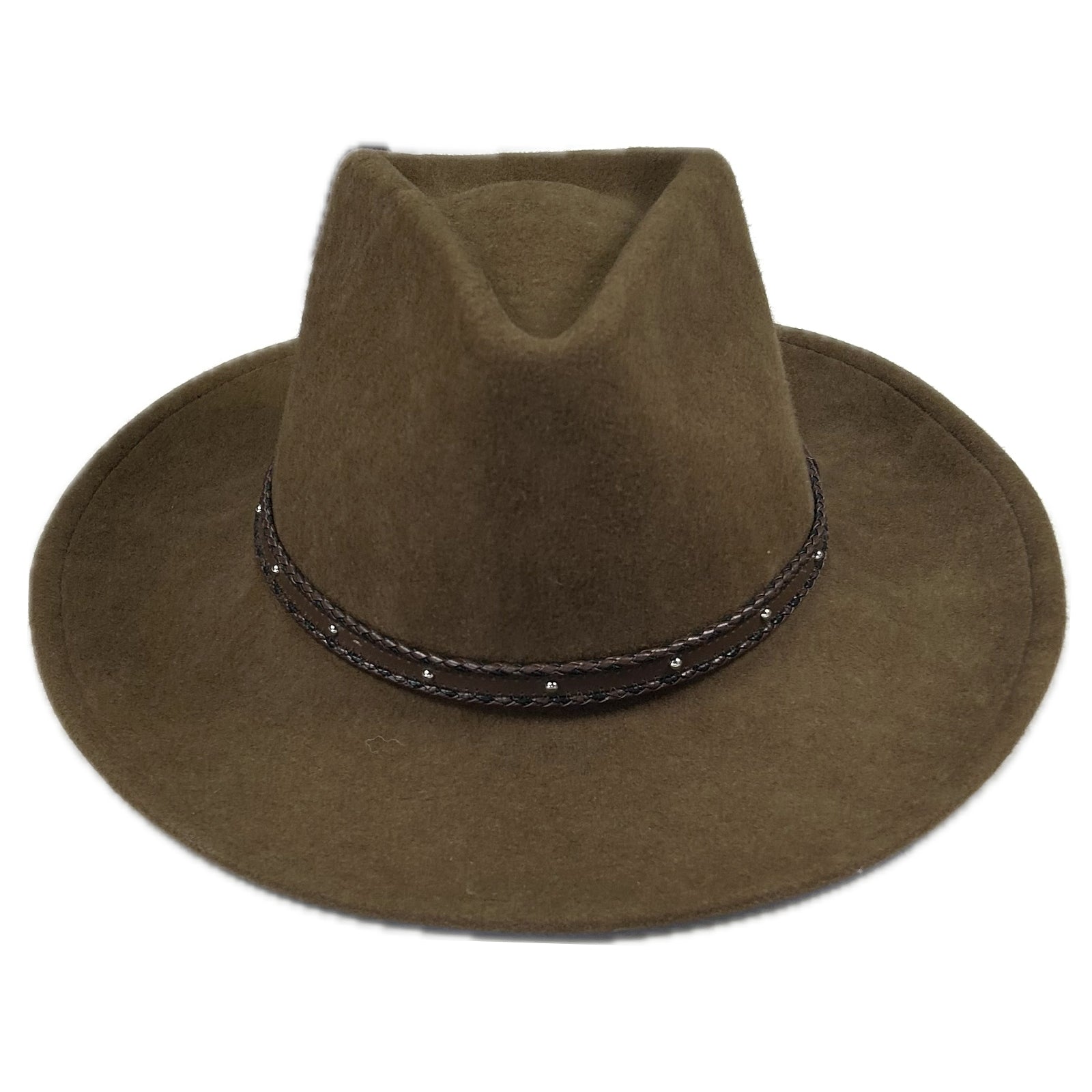 Crushable Brown Felt Denver Sorrel Western Cowboy Hat