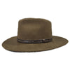 Crushable Brown Felt Denver Sorrel Western Cowboy Hat