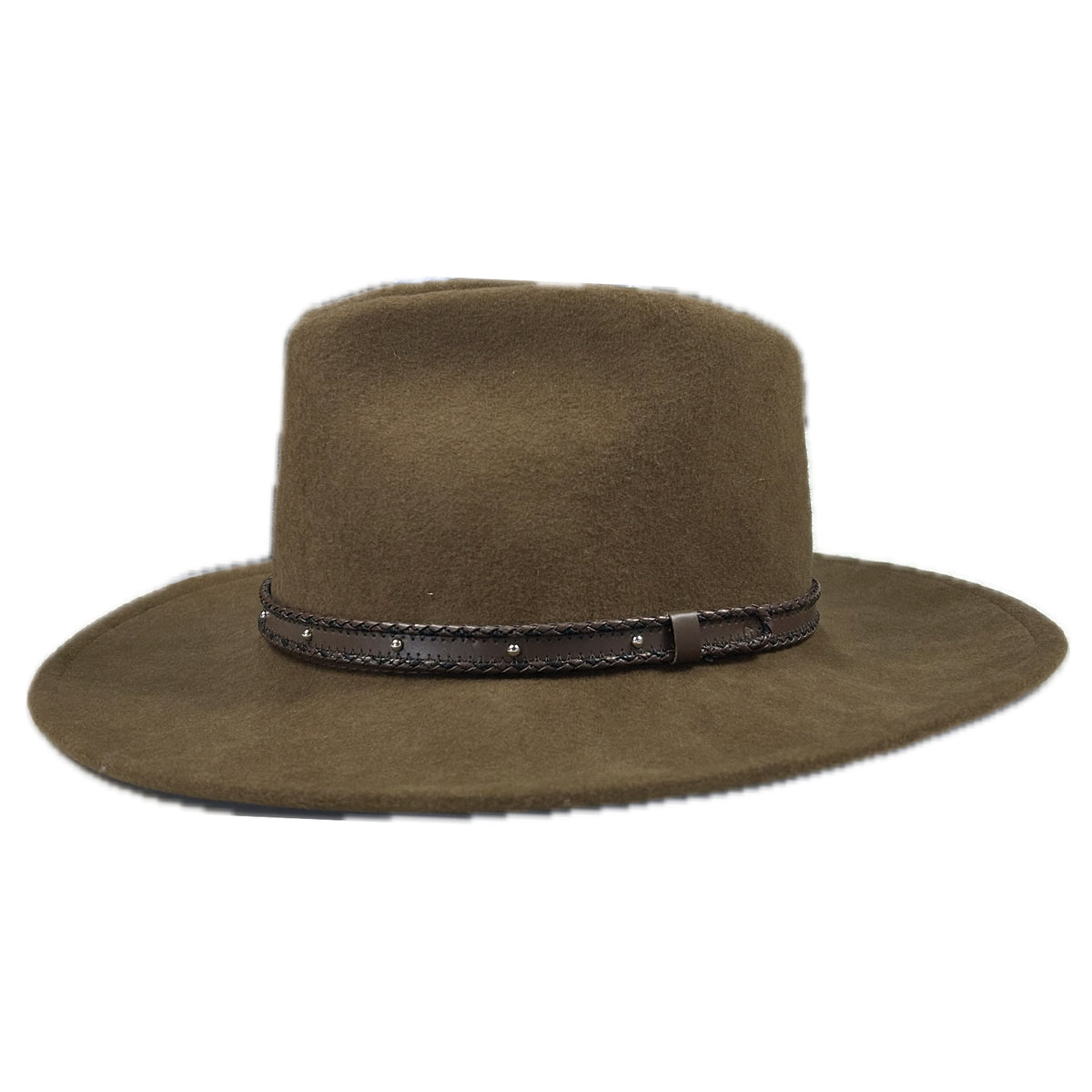 Crushable Brown Felt Denver Sorrel Western Cowboy Hat