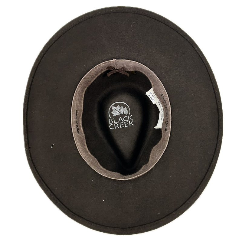 Crushable Brown Felt Denver Western Cowboy Hat