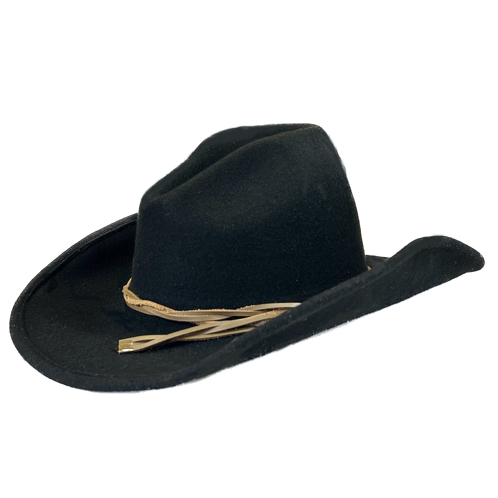 Rockmount Lonesome Gus Brown Premium 100% Wool Western Cowboy Hat