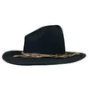 Lonesome Gus Black Premium 100% Wool Western Cowboy Hat