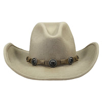 Lonesome Gus Putty Premium 100% Wool Western Hat