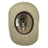 Lonesome Gus Putty Premium 100% Wool Western Hat