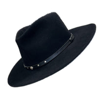 Crushable Black Felt Magic Pinch Western Cowboy Hat New Version