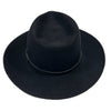 Crushable Black Felt Magic Pinch Western Cowboy Hat New Version
