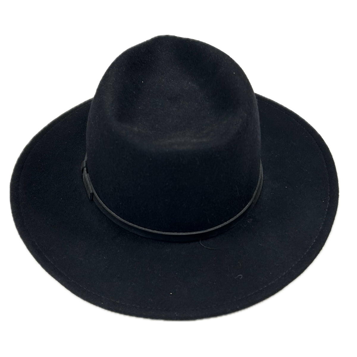 Crushable Black Felt Magic Pinch Western Cowboy Hat New Version