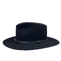 Crushable Black Felt Magic Pinch Western Cowboy Hat New Version