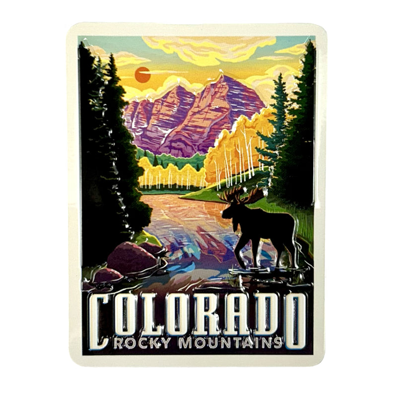 Colorado Moose Magnet