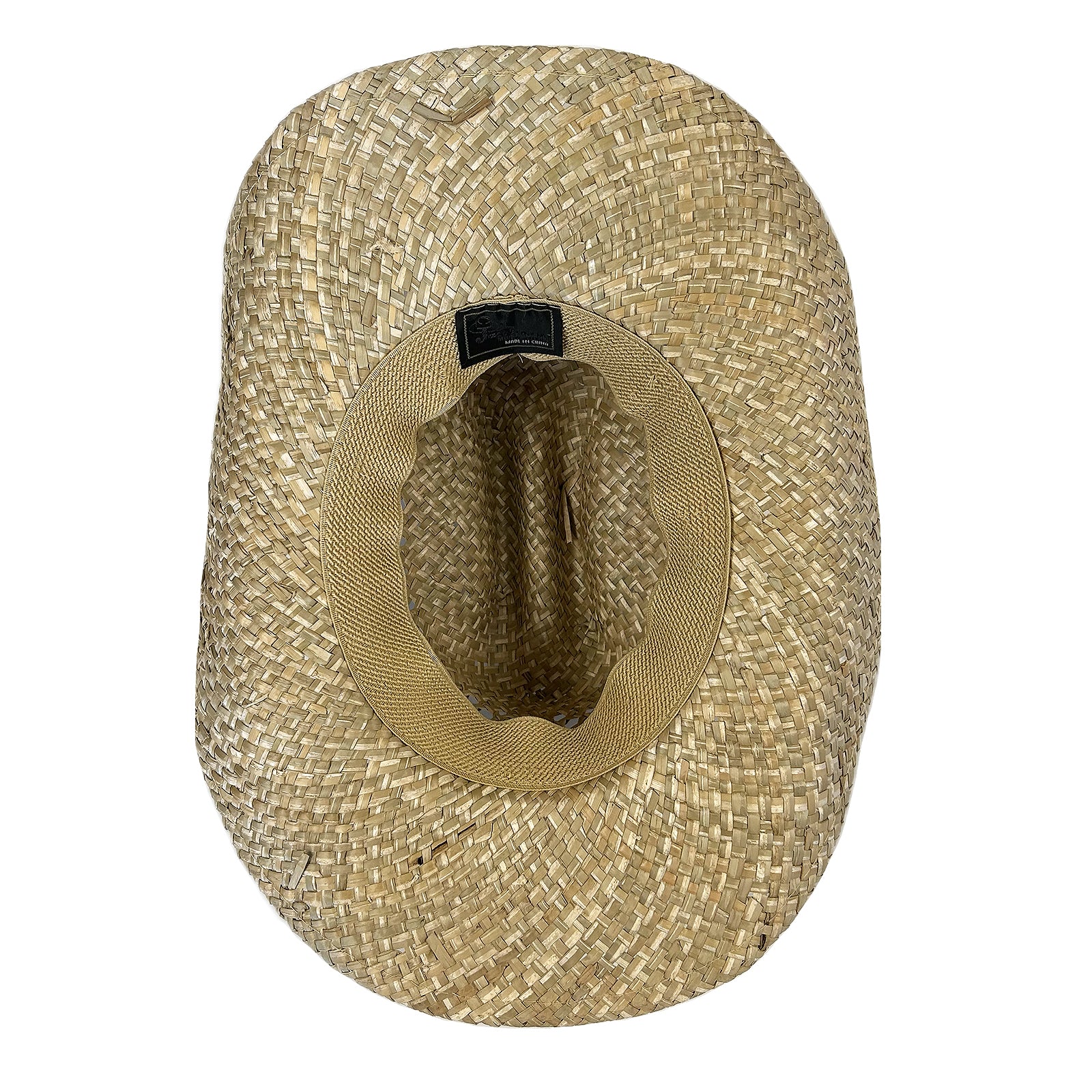 Raffia Straw Western Cowboy Hat