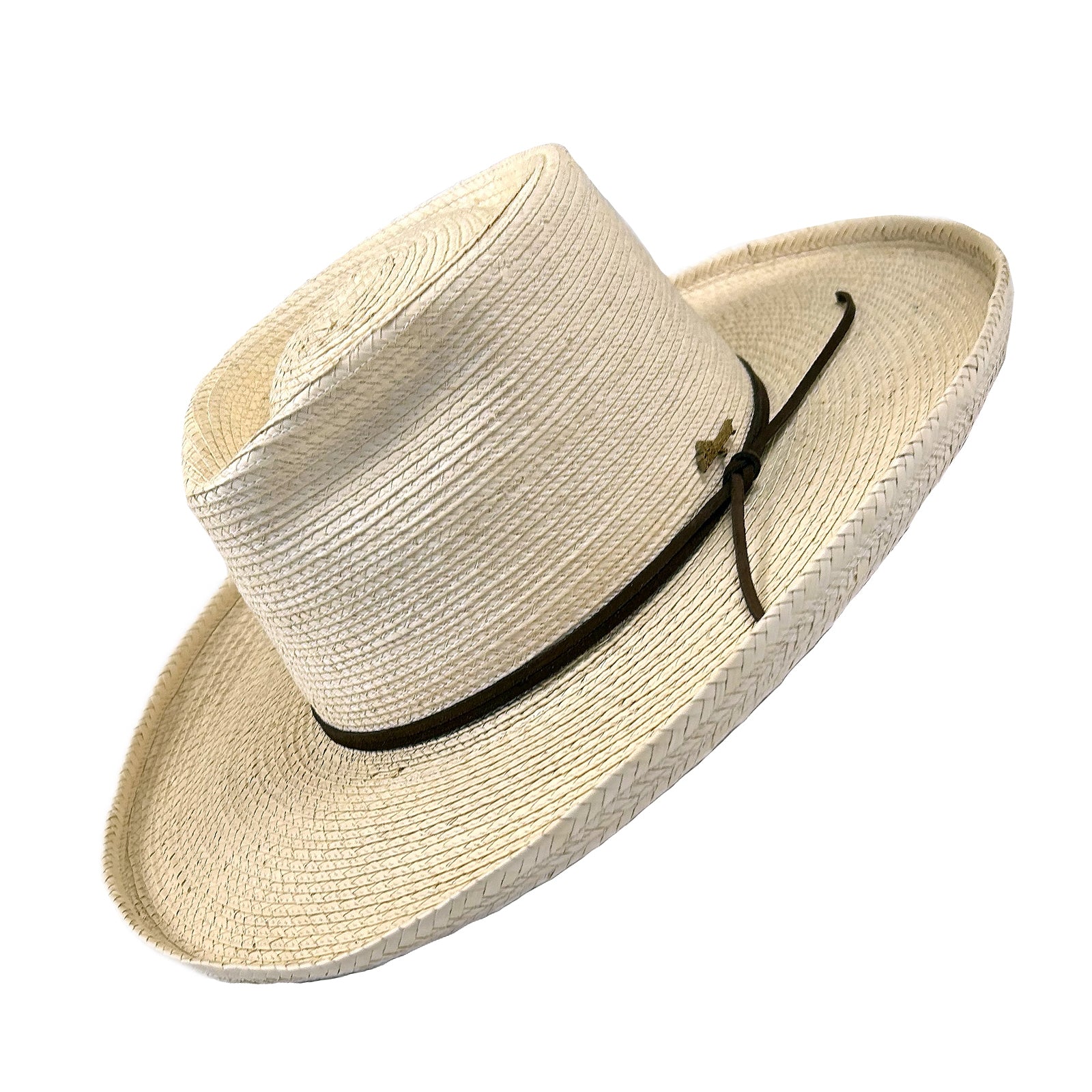 Fine Palm Leaf Straw Western Cowboy Hat
