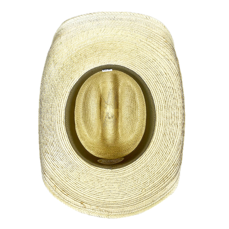 Straw Palm X Band Rolled Western Cowboy Hat