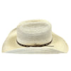 Straw Palm X Band Rolled Western Cowboy Hat