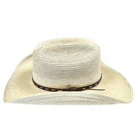 Straw Palm X Band Rolled Western Cowboy Hat