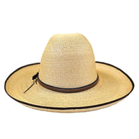 Fine Palm Straw Golden Gus Western Cowboy Hat