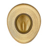 Fine Palm Straw Golden Gus Western Cowboy Hat