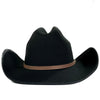 Kid's Black Soft 100% Polyester Felt Western Hat - Rockmount