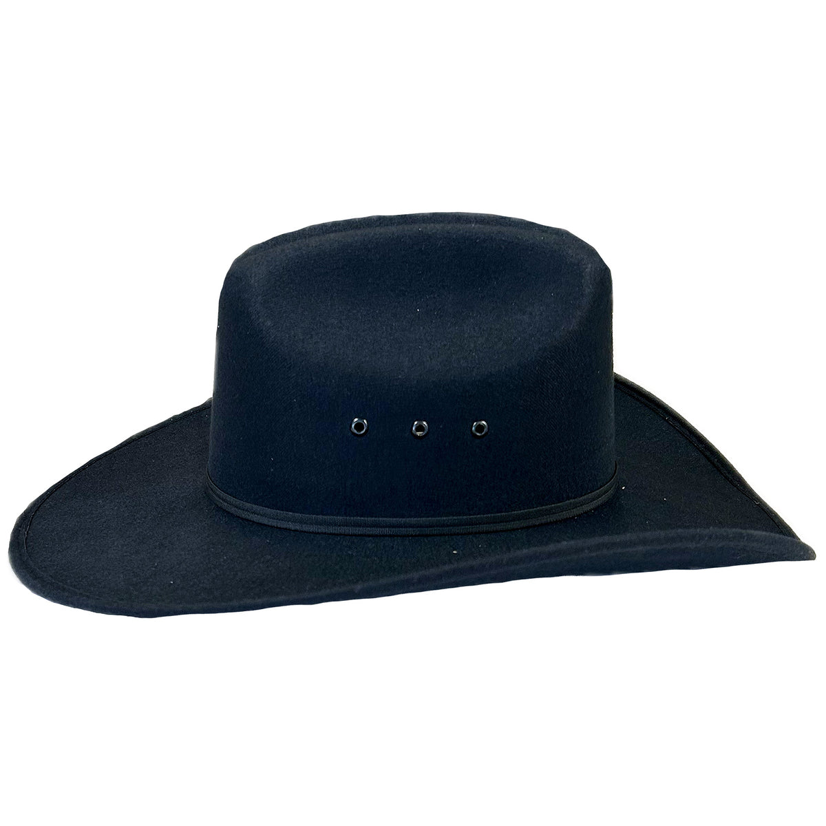 Kid's Black Ultra-Felt Western Hat - Rockmount