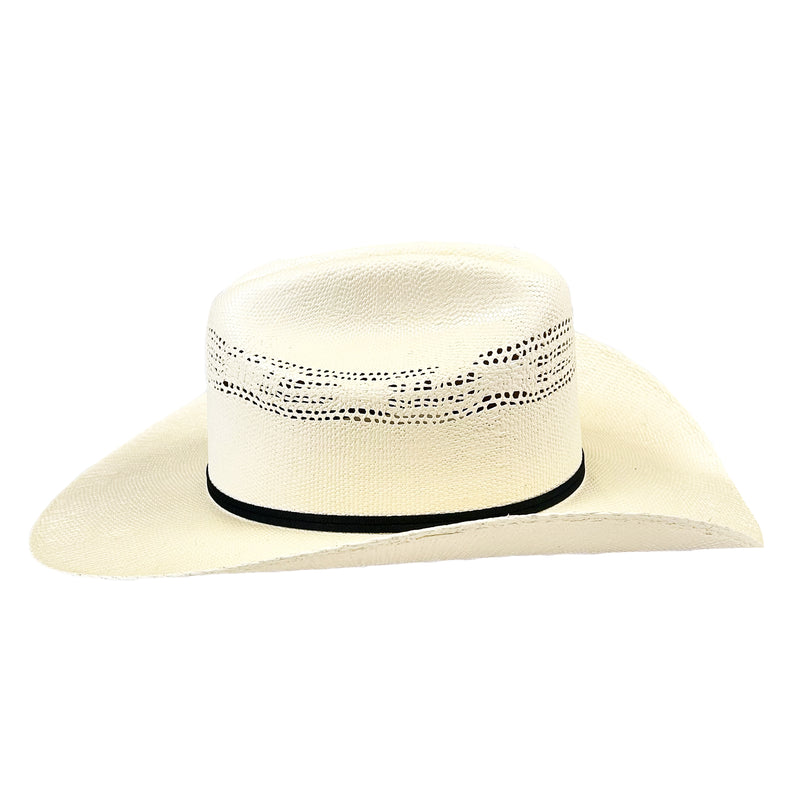 Bangora Vented Straw Western Cowboy Hat