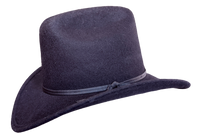Kid's Black Wool Felt Western Cowboy Hat
