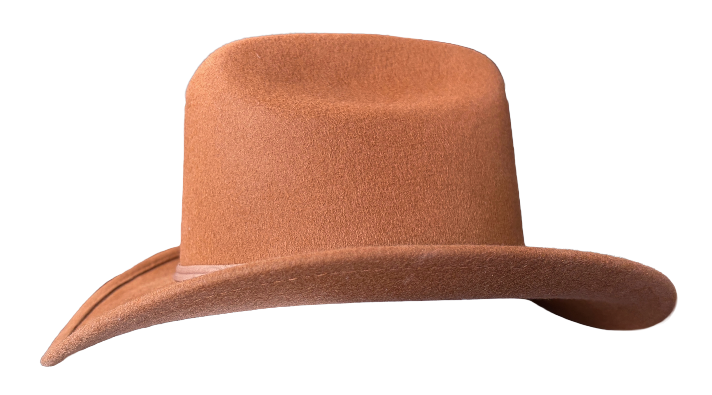 Kid's Sorrel Wool Felt Western Cowboy Hat