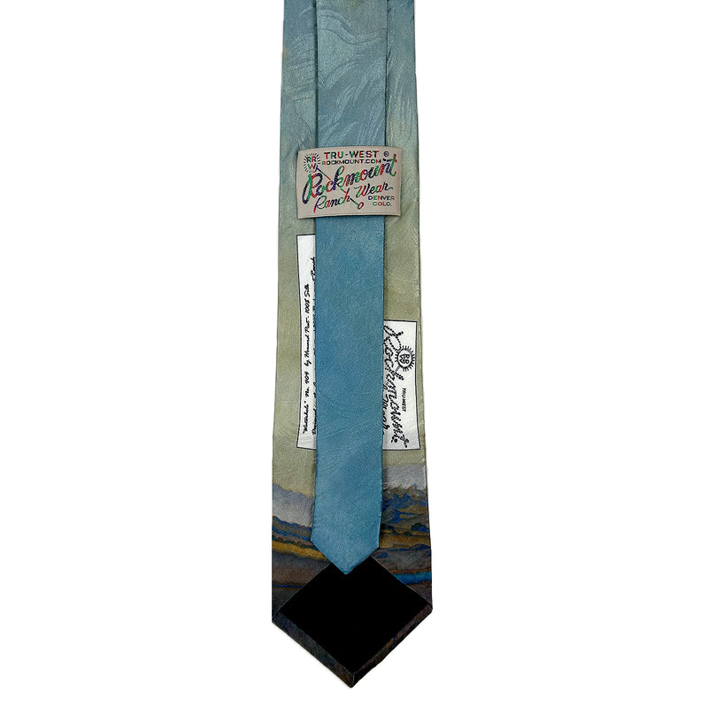 Limited-Edition the Waterhole Silk Tie by Howard Post