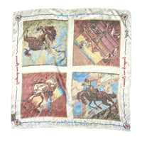 Limited-Edition Cowboys & Cowgirls Forever Silk Scarf by Buckeye Blake