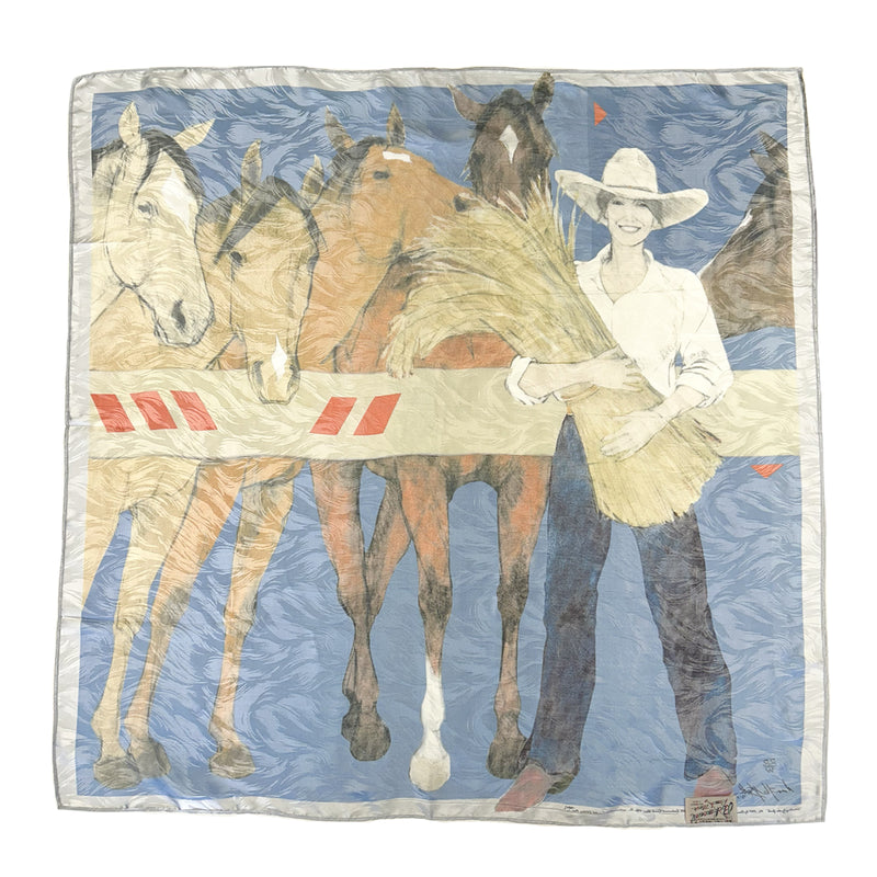 Limited-Edition Standing by the Girls Silk Scarf by Donna Howell-Sickles