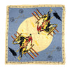Vintage Rockmount Ranch Wear Bronc Silk Scarf in Blue