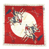 Vintage Rockmount Ranch Wear Bronc Silk Scarf in Red