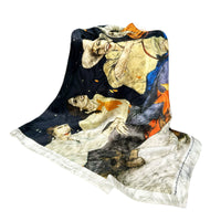 Limited-Edition Campfire Girls Silk Scarf by Donna Howell-Sickles