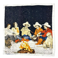 Limited-Edition Campfire Girls Silk Scarf by Donna Howell-Sickles