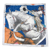 Limited-Edition Cowgirl Hats Off Silk Scarf by Donna Howell-Sickles
