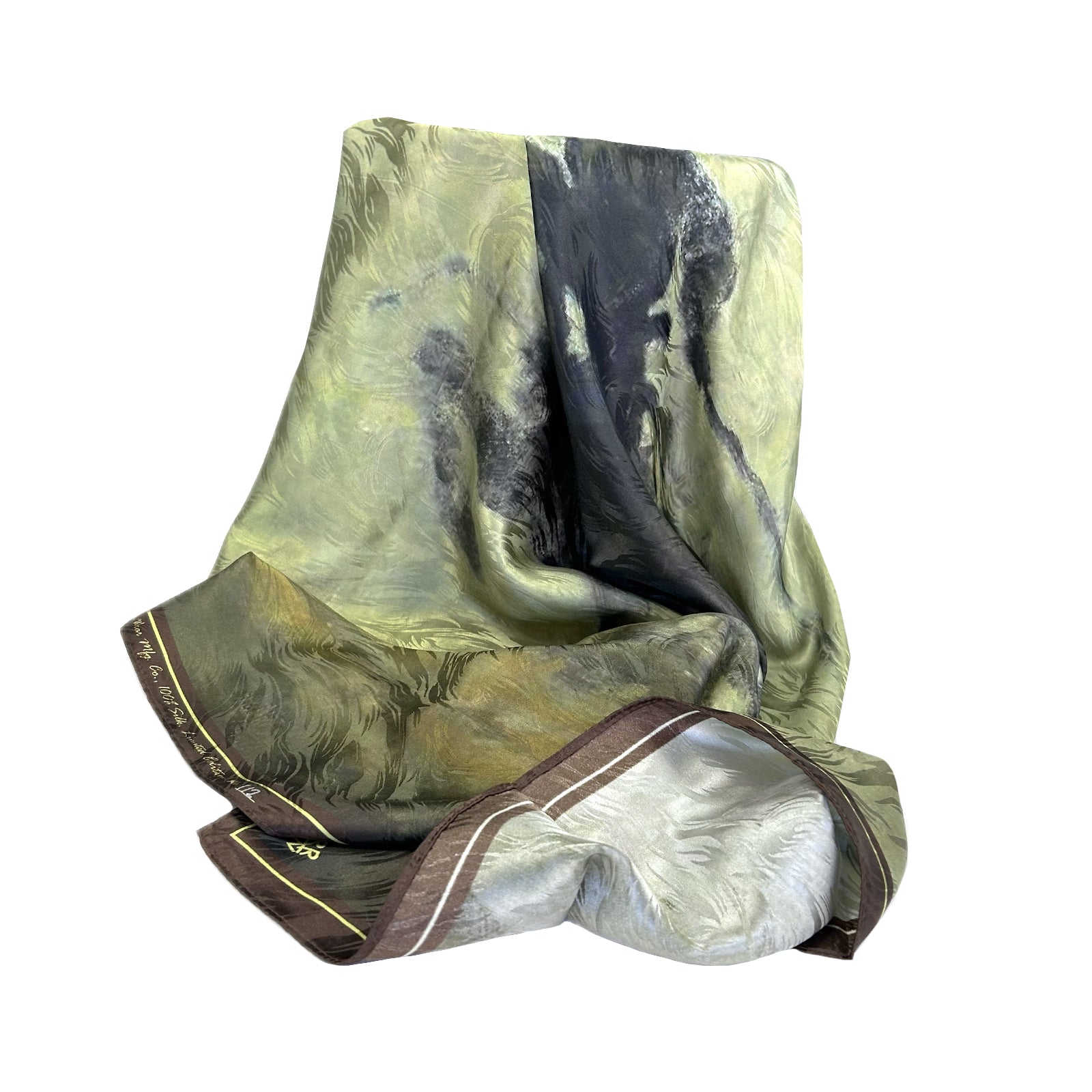 Limited-Edition Pony Express Silk Scarf by Terry Gardner