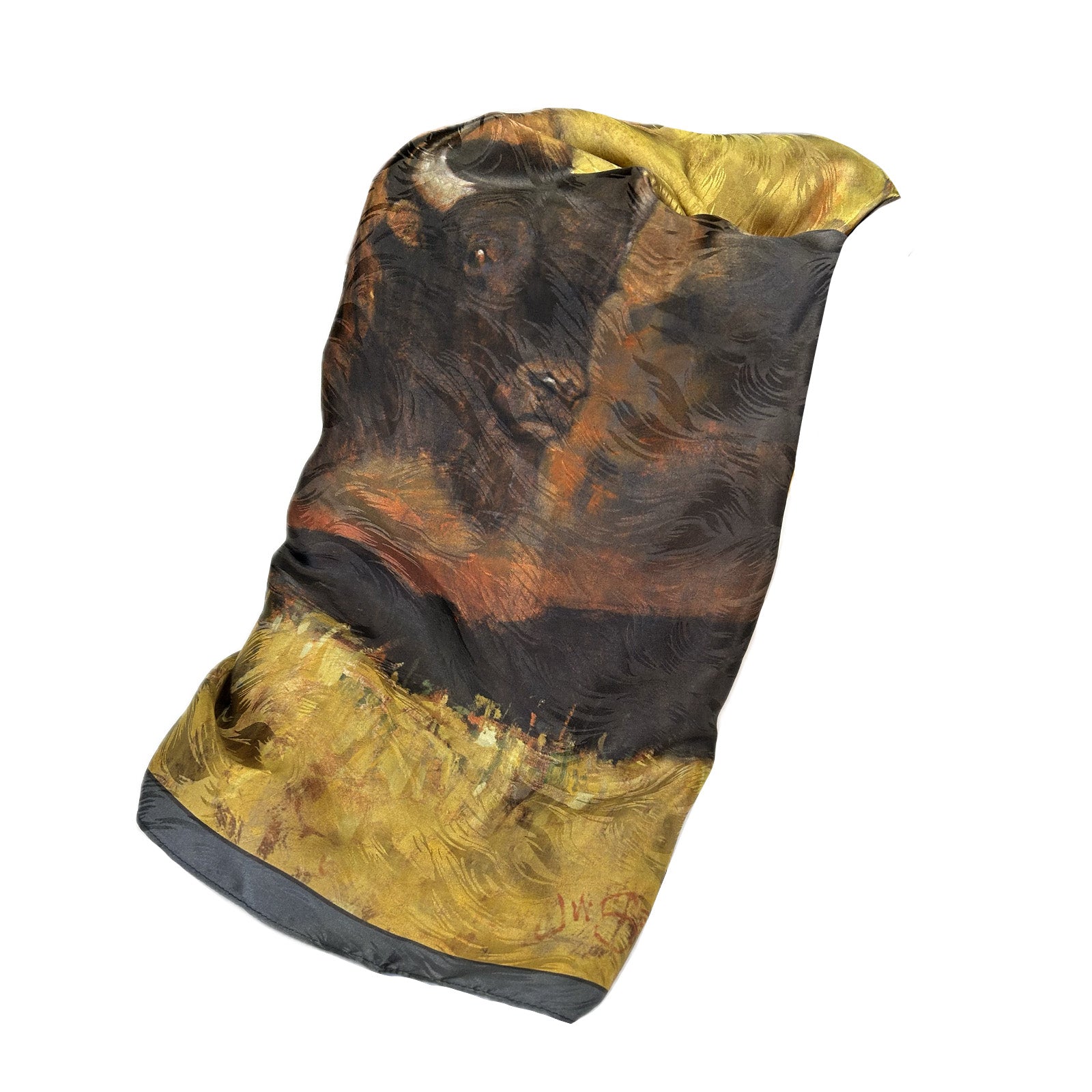 Rockmount Limited-Edition Nothing But Buffalo Scarf by Jeff Segler